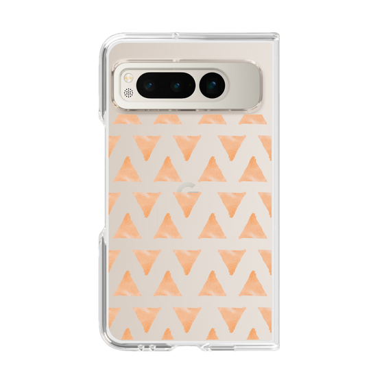 Clear Case［ Original - Favorite Color Triangle - Orange ］