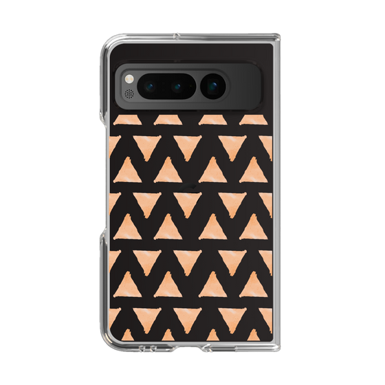 Clear Case［ Original - Favorite Color Triangle - Orange ］