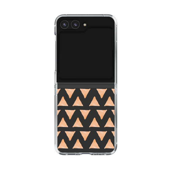 Clear Case［ Original - Favorite Color Triangle - Orange ］