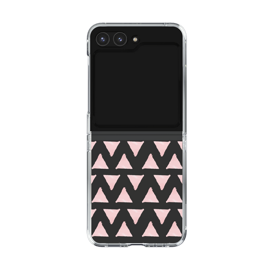 Clear Case［ Original - Favorite Color Triangle - Pink ］