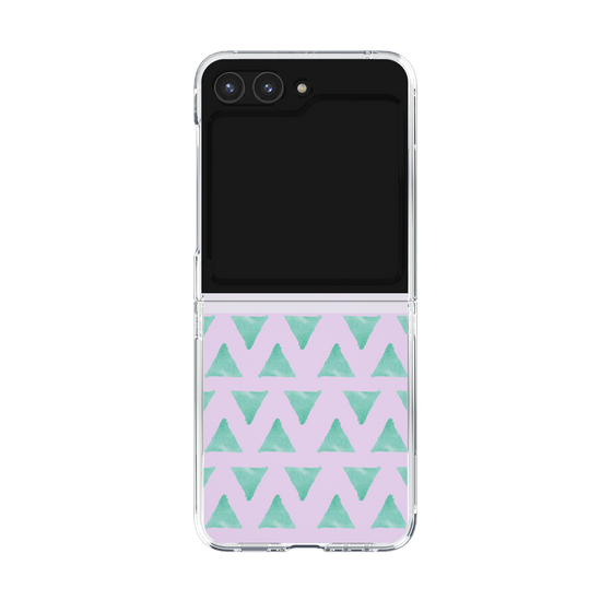 Clear Case［ Original - Favorite Color Triangle - Green ］