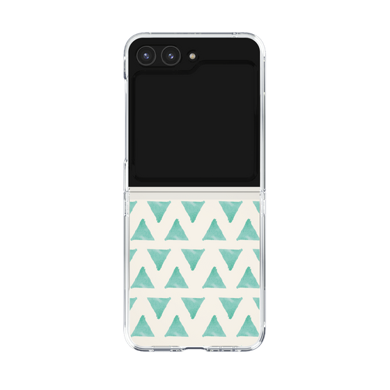 Clear Case［ Original - Favorite Color Triangle - Green ］