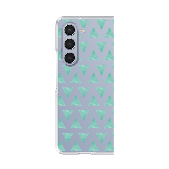 Clear Case［ Original - Favorite Color Triangle - Green ］