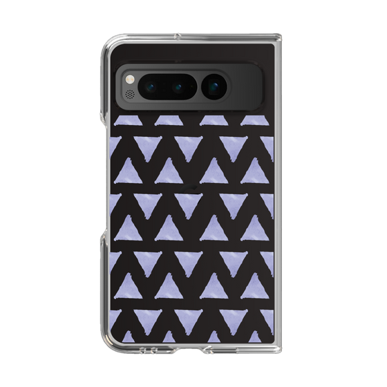 Clear Case［ Original - Favorite Color Triangle - Purple ］