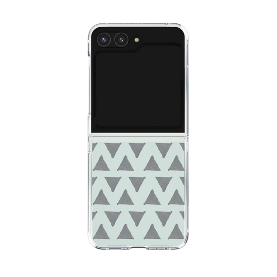Clear Case［ Original - Favorite Color Triangle - Black ］