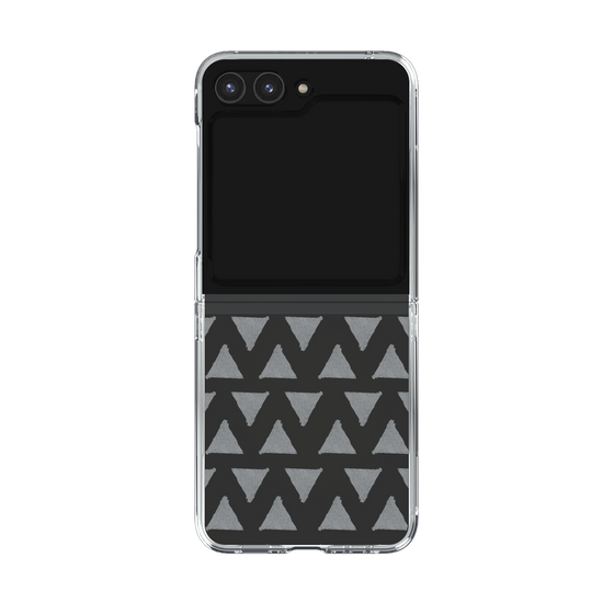 Clear Case［ Original - Favorite Color Triangle - Black ］