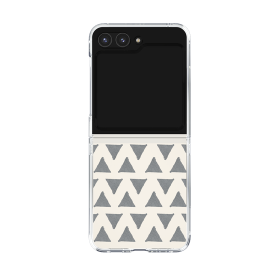 Clear Case［ Original - Favorite Color Triangle - Black ］