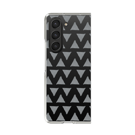 Clear Case［ Original - Favorite Color Triangle - Black ］