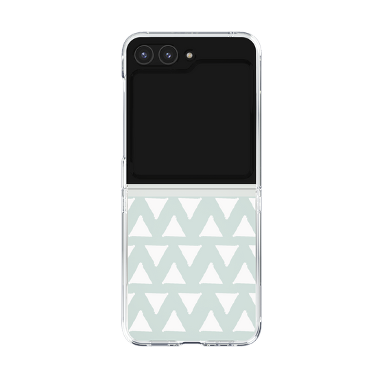 Clear Case［ Original - Favorite Color Triangle - White ］