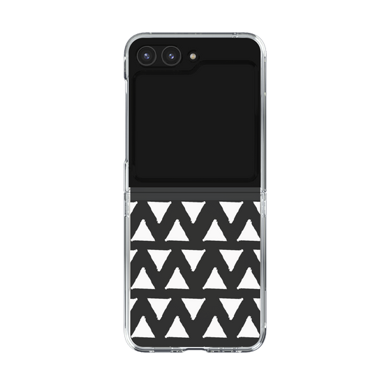 Clear Case［ Original - Favorite Color Triangle - White ］