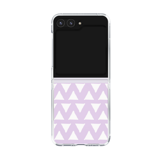 Clear Case［ Original - Favorite Color Triangle - White ］