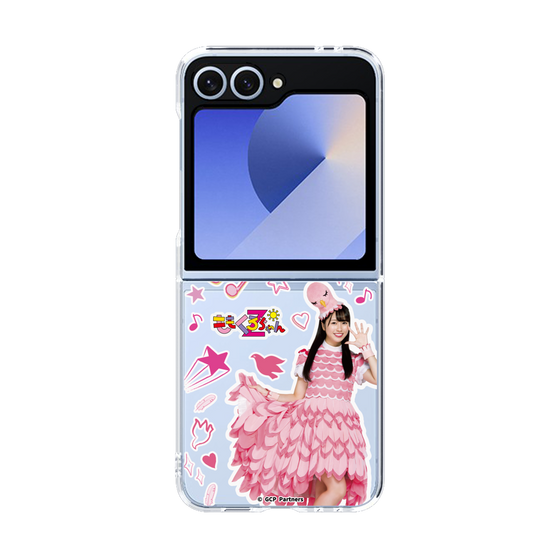 Clear Case［ Momokuro-chan Z - Poppō Aarin - All-over Pattern ］