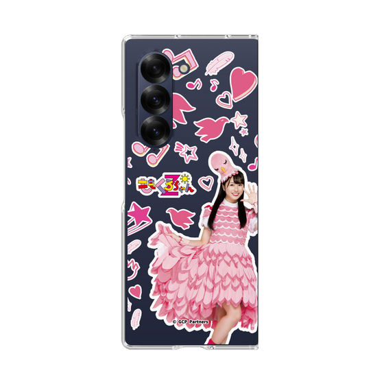Clear Case［ Momokuro-chan Z - Poppō Aarin - All-over Pattern ］
