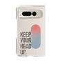 Clear Case［ オリジナル - ドットオーバーレイ - KEEP YOUR HEAD UP/A ］