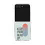 Clear Case［ オリジナル - ドットオーバーレイ - KEEP YOUR HEAD UP/A ］