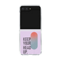 Clear Case［ オリジナル - ドットオーバーレイ - KEEP YOUR HEAD UP/A ］