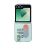 Clear Case［ オリジナル - ドットオーバーレイ - KEEP YOUR HEAD UP/A ］