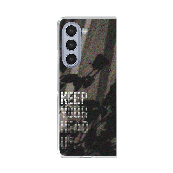 Clear Case［ オリジナル - ドットオーバーレイ - KEEP YOUR HEAD UP/B ］