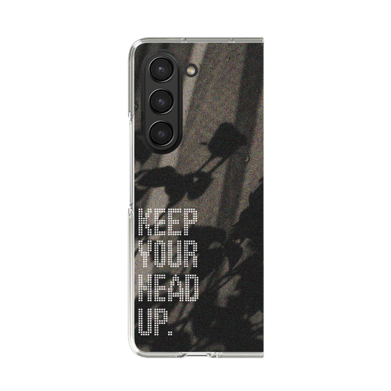 Clear Case［ オリジナル - ドットオーバーレイ - KEEP YOUR HEAD UP/B ］