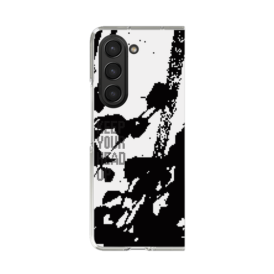 Clear Case［ オリジナル - ドットオーバーレイ - KEEP YOUR HEAD UP/C ］