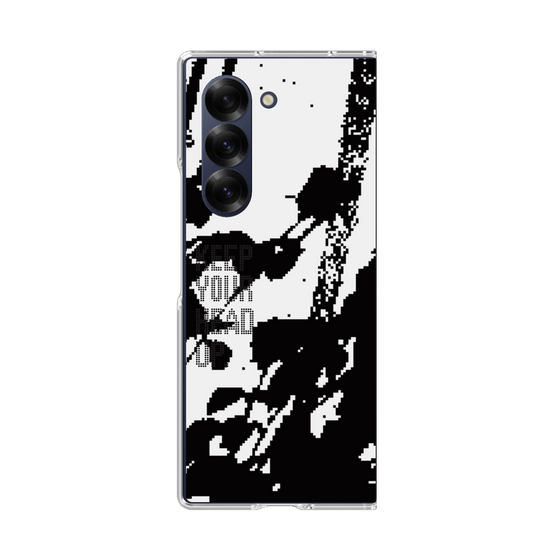 Clear Case［ オリジナル - ドットオーバーレイ - KEEP YOUR HEAD UP/C ］