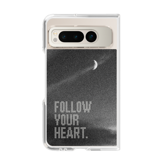 Clear Case［ オリジナル - ドットオーバーレイ - FOLLOW YOUR HEART/B ］