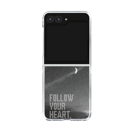 Clear Case［ オリジナル - ドットオーバーレイ - FOLLOW YOUR HEART/B ］