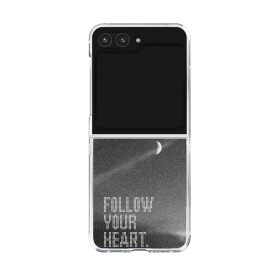 Clear Case［ オリジナル - ドットオーバーレイ - FOLLOW YOUR HEART/B ］