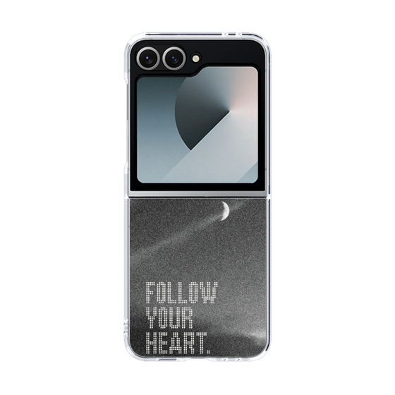 Clear Case［ オリジナル - ドットオーバーレイ - FOLLOW YOUR HEART/B ］