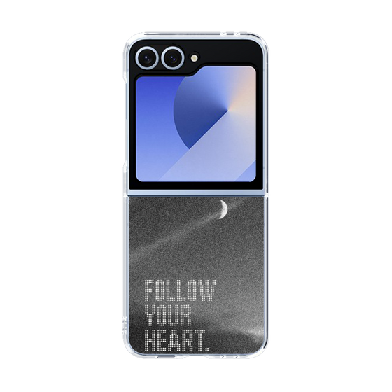 Clear Case［ オリジナル - ドットオーバーレイ - FOLLOW YOUR HEART/B ］