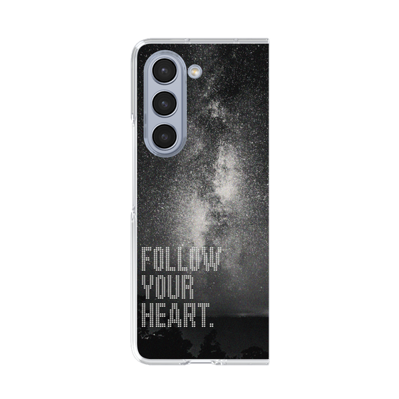 Clear Case［ オリジナル - ドットオーバーレイ - FOLLOW YOUR HEART/C ］