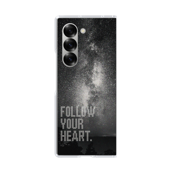 Clear Case［ オリジナル - ドットオーバーレイ - FOLLOW YOUR HEART/C ］