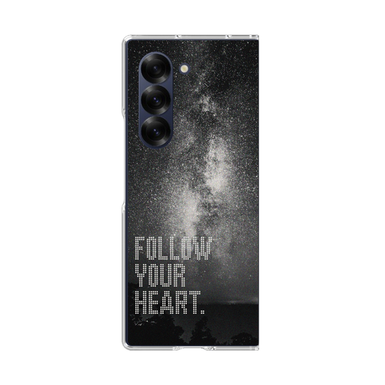 Clear Case［ オリジナル - ドットオーバーレイ - FOLLOW YOUR HEART/C ］
