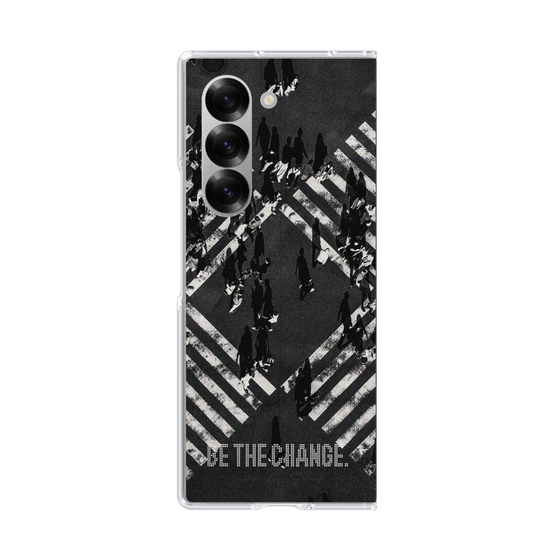 Clear Case［ オリジナル - ドットオーバーレイ - BE THE CHANGE/B ］