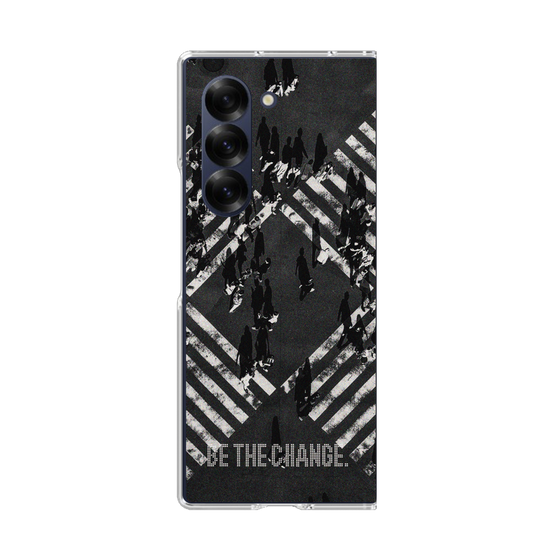 Clear Case［ オリジナル - ドットオーバーレイ - BE THE CHANGE/B ］