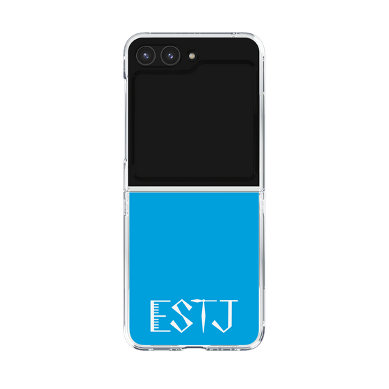 Clear Case［ オリジナル - ESTJ 幹部 - アルファベット - Blue ］