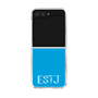 Clear Case［ オリジナル - ESTJ 幹部 - アルファベット - Blue ］