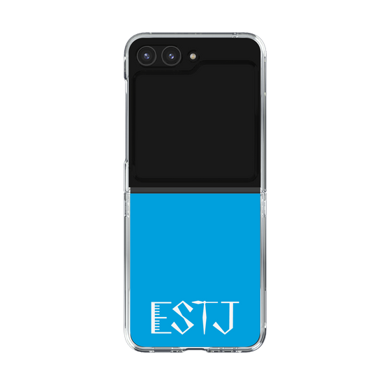 Clear Case［ オリジナル - ESTJ 幹部 - アルファベット - Blue ］