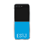 Clear Case［ オリジナル - ESTJ 幹部 - アルファベット - Blue ］