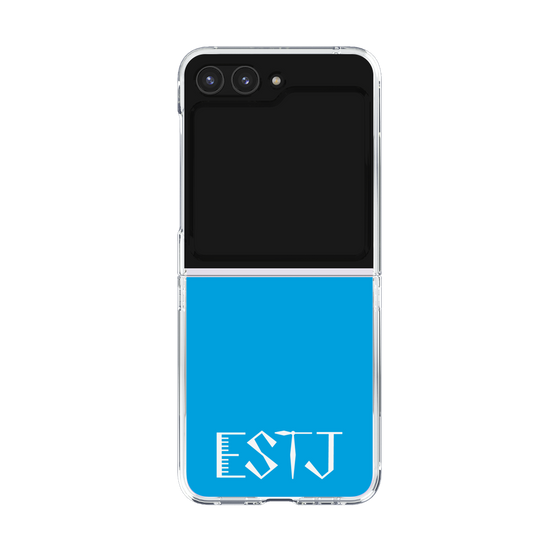 Clear Case［ オリジナル - ESTJ 幹部 - アルファベット - Blue ］