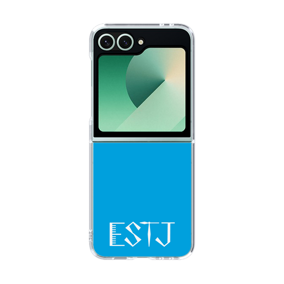 Clear Case［ オリジナル - ESTJ 幹部 - アルファベット - Blue ］