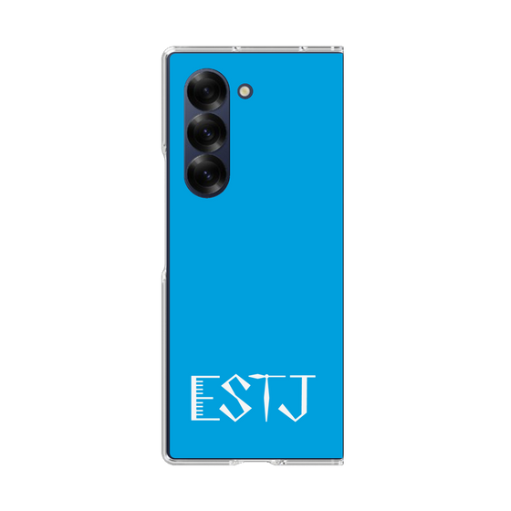 Clear Case［ オリジナル - ESTJ 幹部 - アルファベット - Blue ］