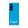 Clear Case［ オリジナル - ESTJ 幹部 - アルファベット - Blue ］