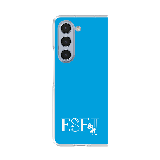 Clear Case［ オリジナル - ESFJ 領事 - アルファベット - Blue ］