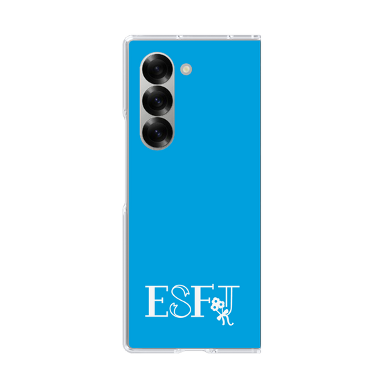 Clear Case［ オリジナル - ESFJ 領事 - アルファベット - Blue ］
