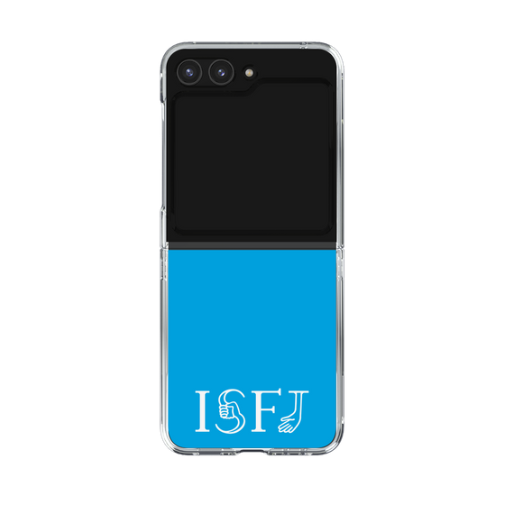 Clear Case［ オリジナル - ISFJ 擁護者 - アルファベット - Blue ］