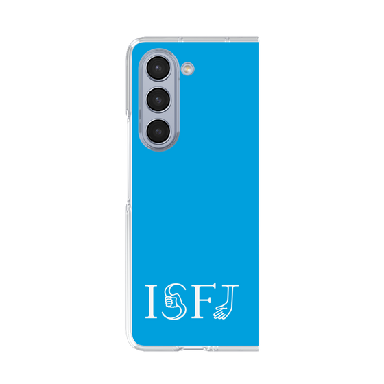 Clear Case［ オリジナル - ISFJ 擁護者 - アルファベット - Blue ］
