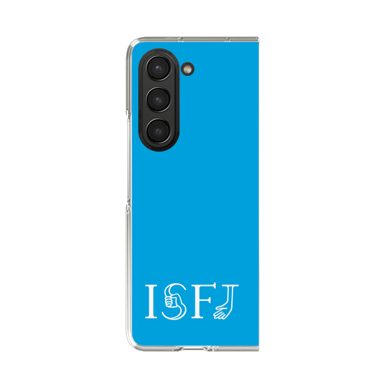 Clear Case［ オリジナル - ISFJ 擁護者 - アルファベット - Blue ］