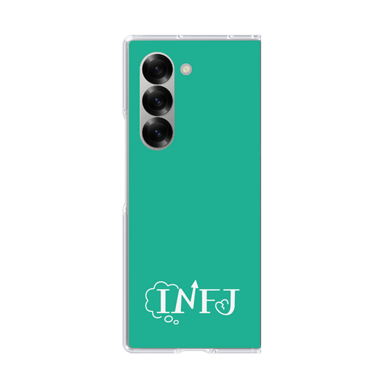 Clear Case［ オリジナル - INFJ 提唱者 - アルファベット - Green ］