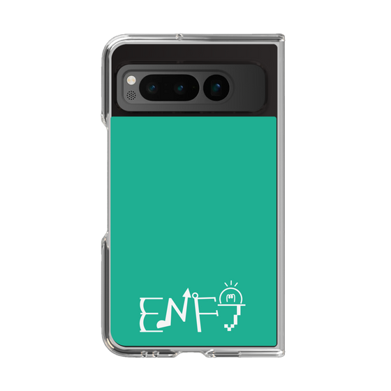 Clear Case［ オリジナル - ENFJ 主人公 - アルファベット - Green ］